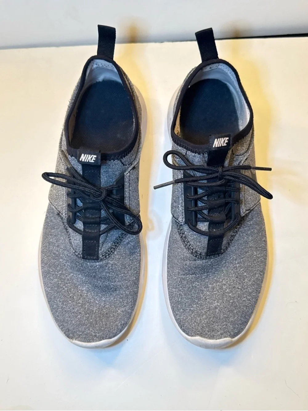 Nike Grey and Black Casual Trainers